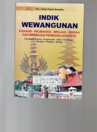 Image of Indik Wewangunan: Karang-Paumahan-Mrajan-Wadah dan Berbagai Permasalahnnya